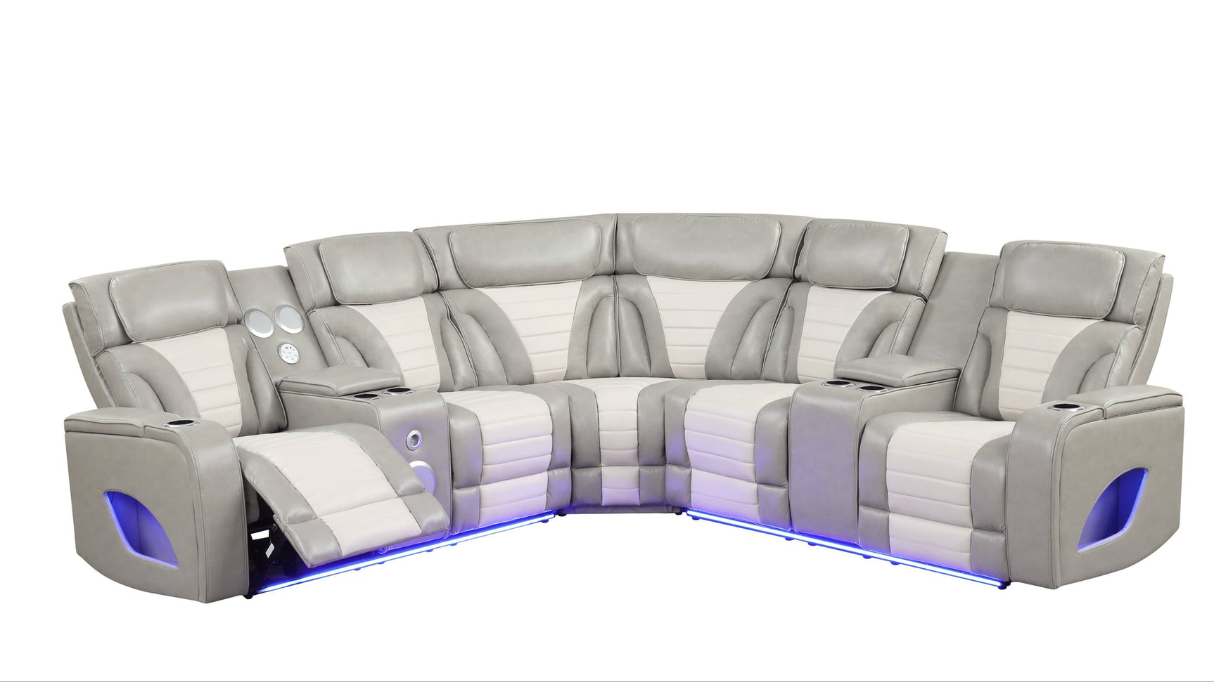 Robin Grey Reclining Sectional