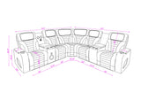 Robin Grey Reclining Sectional