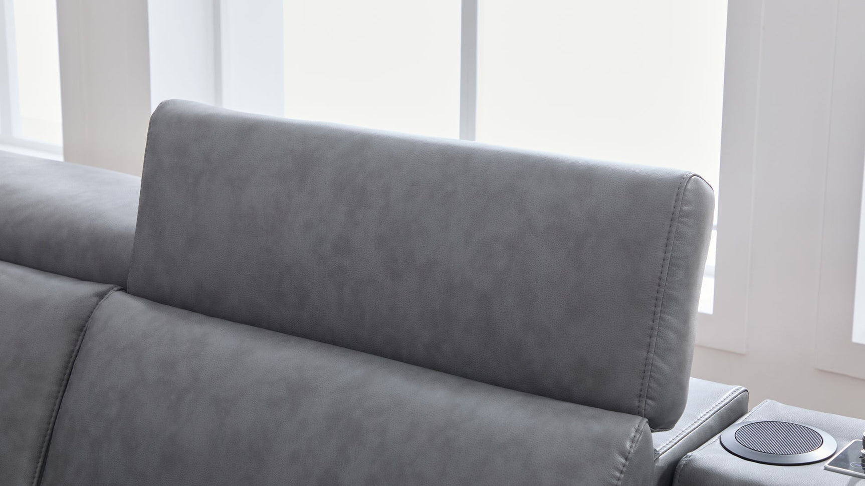 Divani Grey Power Reclining Sectional