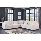 Comfy II Cream 2-Piece Sectional