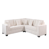 Comfy II Cream 2-Piece Sectional