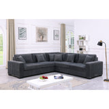Comfy II Grey 2-Piece Sectional