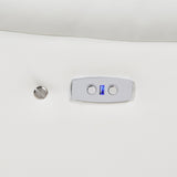 Sonic White Power Reclining Sectional