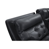 Starlight Black Power/Adj Headrest Reclining Sectional