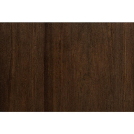 Brown Modern Contemporary Solid Wood Shelves Velvet Upholstered Tufted Queen Bed - Ella Furniture
