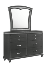 Frampton Night Stand Gray, Contemporary Wood, Metal Knobs 2 Drawers - Ella Furniture