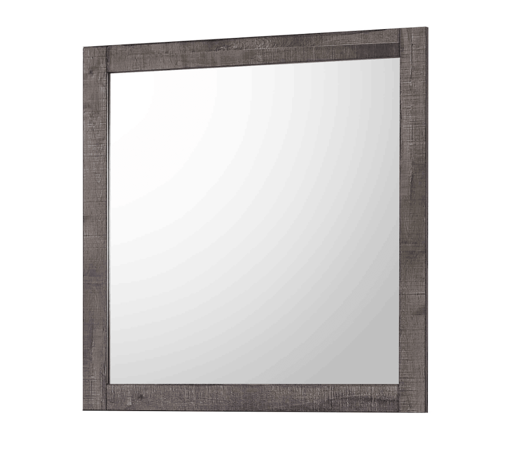 Coralee Dresser Grey, Modern Sleek Wood, 6 Drawers - Ella Furniture