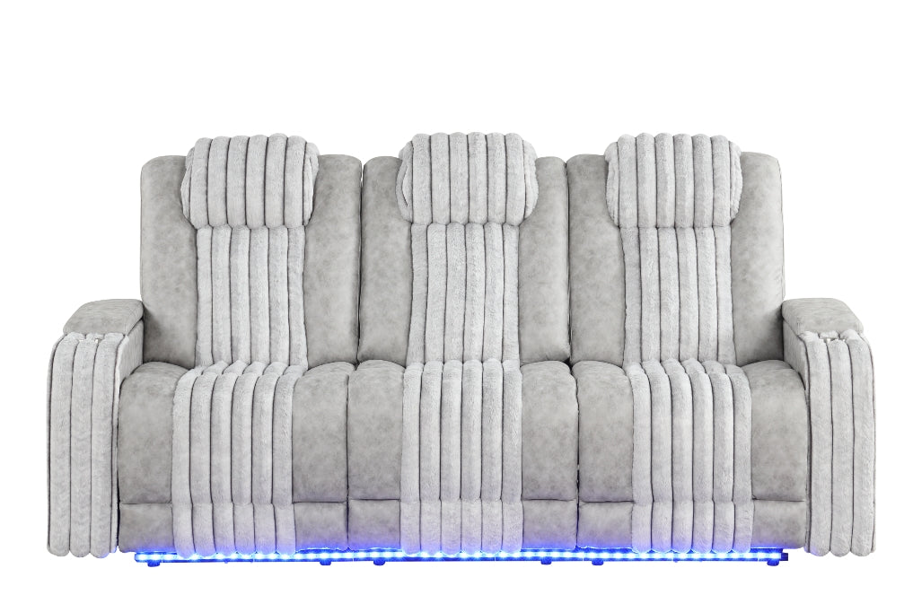 Lita Gray Power 3-Piece Reclining Set