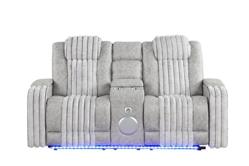 Lita Gray Power 3-Piece Reclining Set