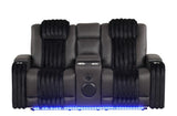 Lita Black Power 3-Piece Reclining Set