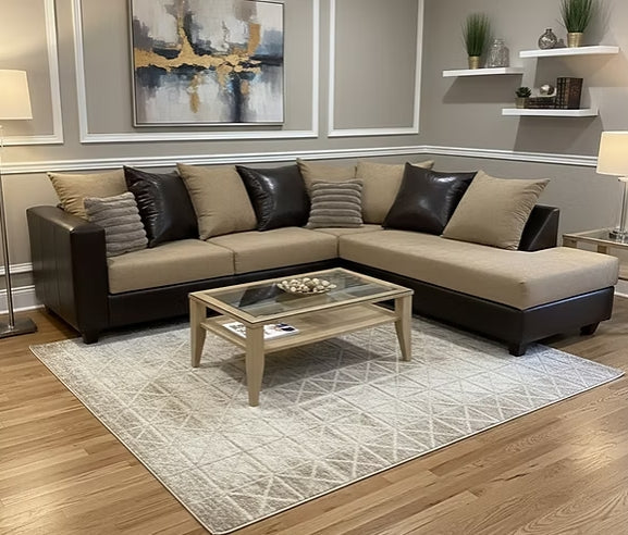 Tampa Mocha Sectional