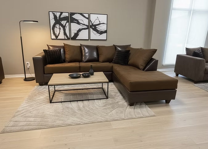 Tampa Chocolate Sectional