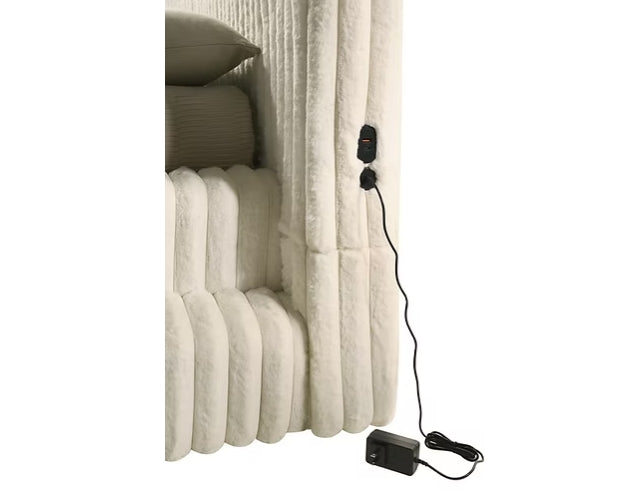Micah Henley Cream Nightstand