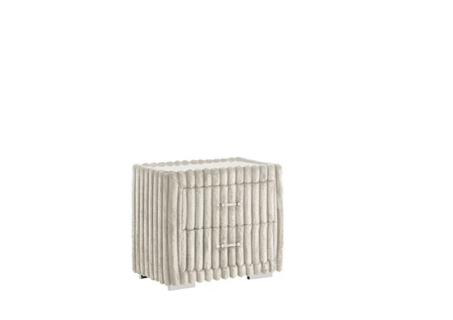Micah Henley Cream Nightstand