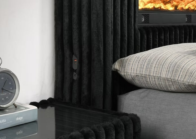 Henley Black Nightstand