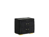 Atlam Henley Black Nightstand