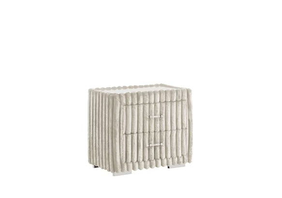 Atlam Henley Cream Nightstand