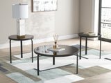 Dorylin Black Table (Set of 3)