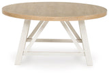 Fawndell Antique White/Brown Table (Set of 3)