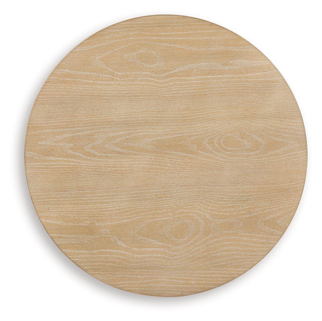 Fawndell Antique White/Brown Table (Set of 3)