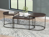 Vanmore Dark Brown Table (Set of 3)
