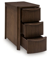 Camdill Dark Brown Chairside End Table