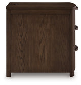 Camdill Dark Brown Chairside End Table