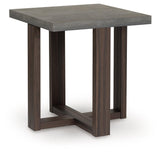 Dynnford Gray/Brown Table (Set of 3)