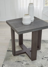 Dynnford Gray/Brown Table (Set of 3)