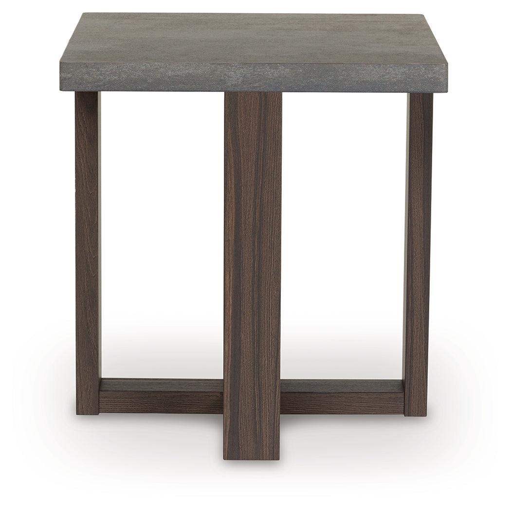 Dynnford Gray/Brown Table (Set of 3)