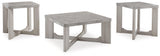 Garnilly Whitewash Table (Set Of 3) - Ella Furniture
