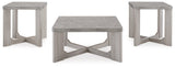 Garnilly Whitewash Table (Set Of 3) - Ella Furniture