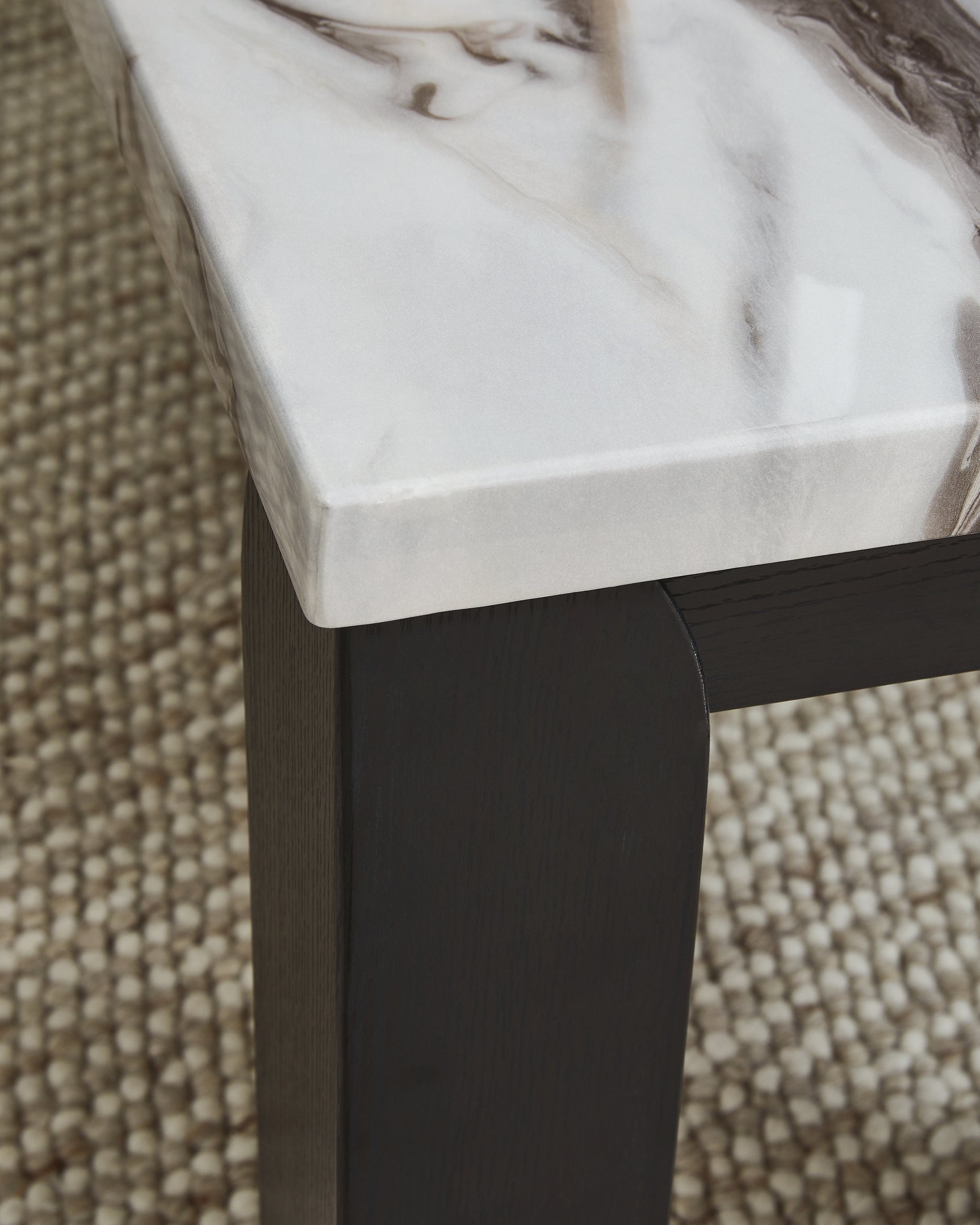 Jazmore Dark Brown Table (Set of 3)