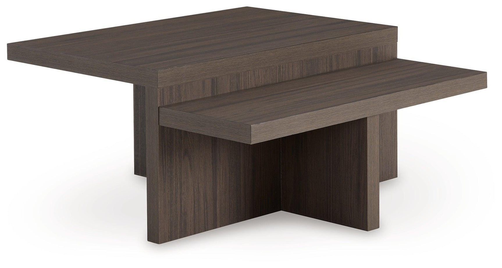 Zendex Brown Table (Set of 2)