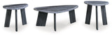 Bluebond Gray 3-Piece Table Set