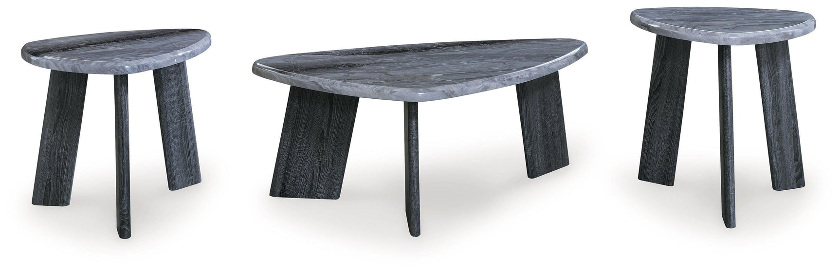 Bluebond Gray 3-Piece Table Set