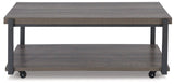 Wilmaden Gray/black Table (Set Of 3) - Ella Furniture
