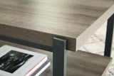 Wilmaden Gray/black Table (Set Of 3) - Ella Furniture