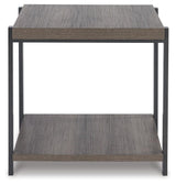 Wilmaden Gray/black Table (Set Of 3) - Ella Furniture