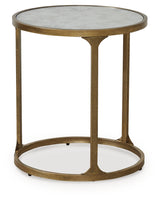Korajane Antique Gold End Table