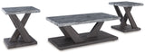 Bensonale Contemporary Brown and Gray 3-Piece Table Set