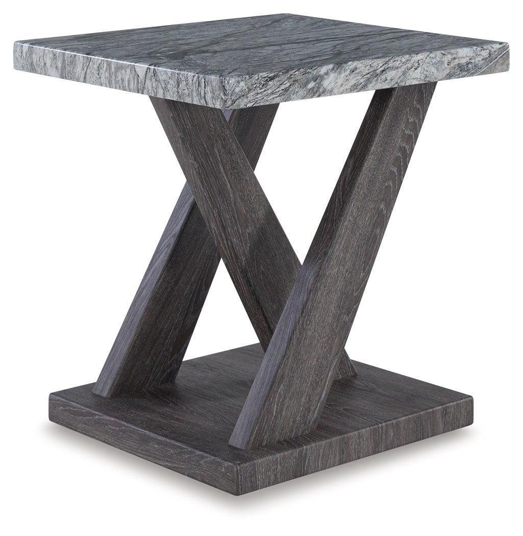 Bensonale Contemporary Brown and Gray 3-Piece Table Set