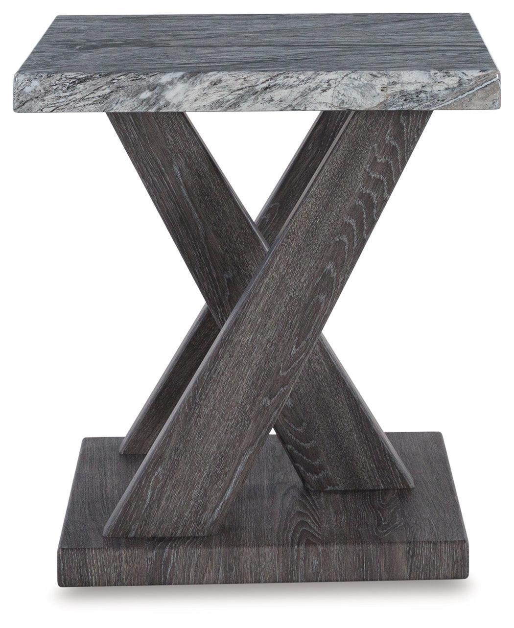 Bensonale Contemporary Brown and Gray 3-Piece Table Set
