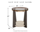 Frazwa Multi Coffee Table with 1 End Table
