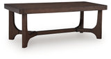 Korestone Dark Brown Coffee Table