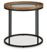 Noraluna Medium Brown End Table