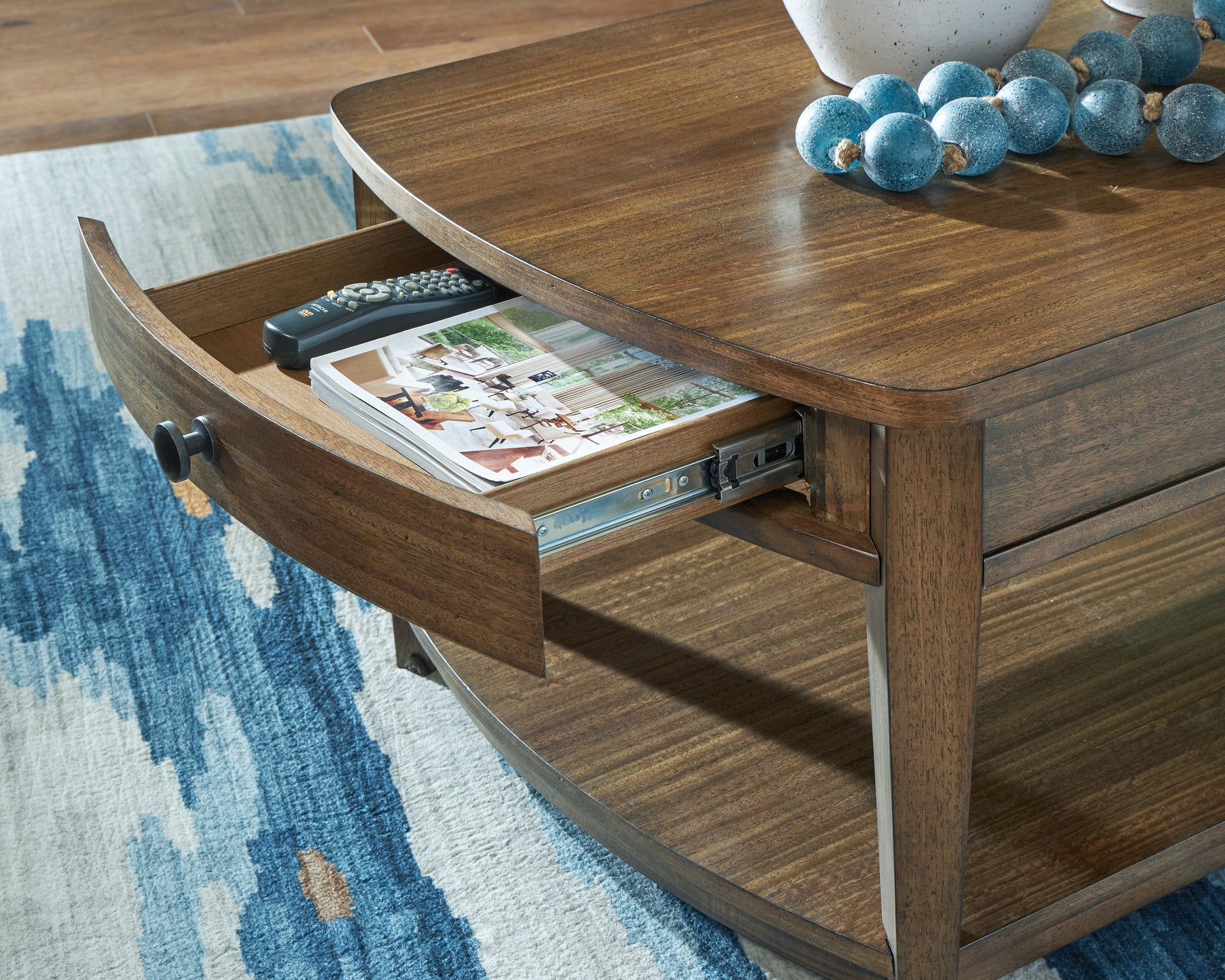 Burkbyer Brown Coffee Table