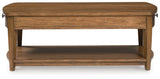 Burkbyer Brown Coffee Table