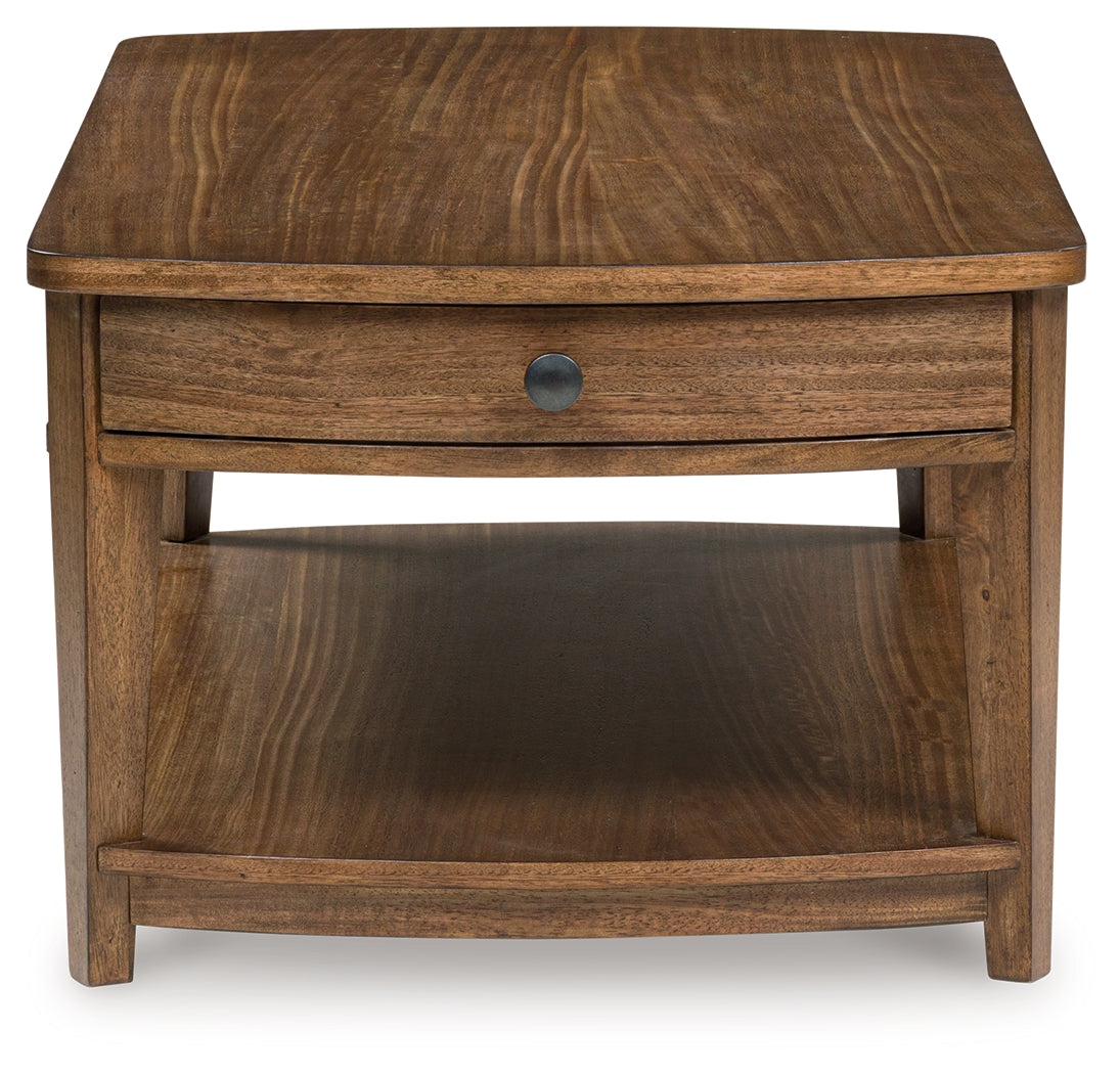 Burkbyer Brown Coffee Table