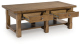 Vandenmore Medium Brown Coffee Table
